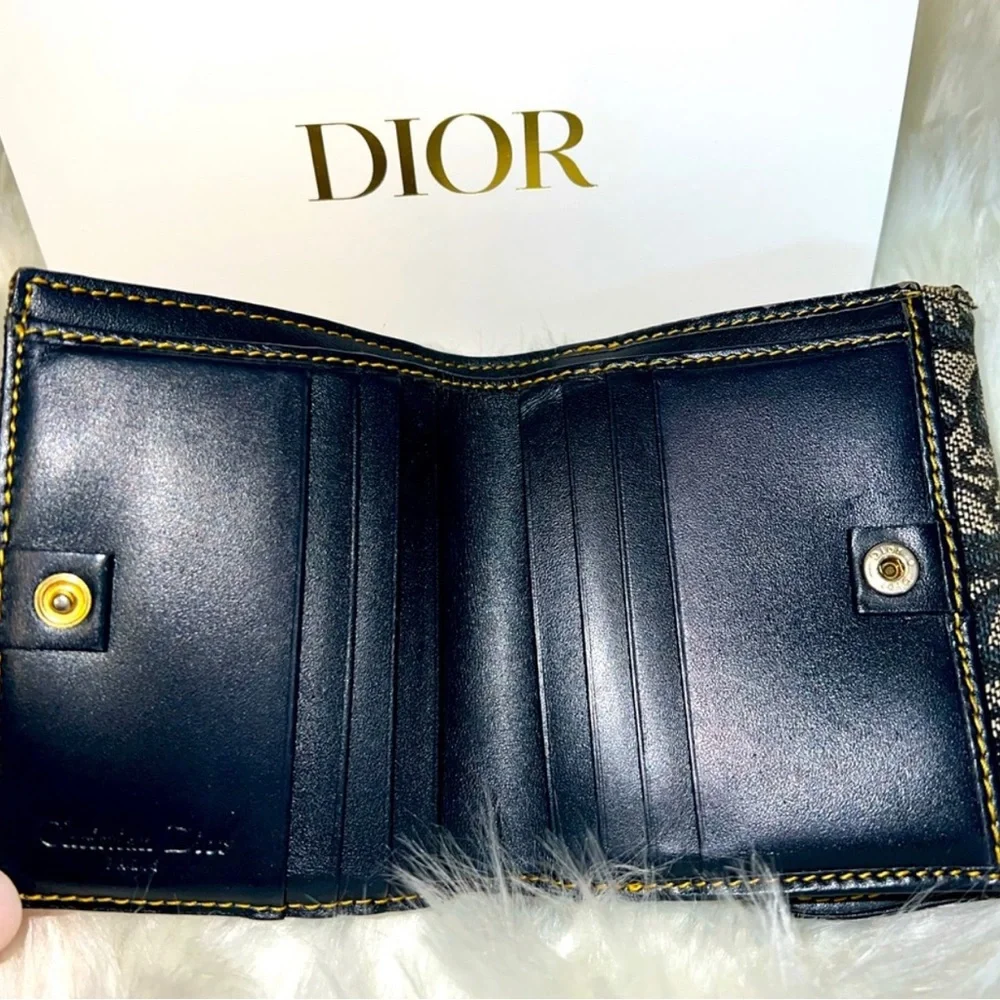 Authentic Dior Saddle Wallet